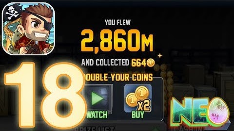 Jetpack Joyride: Gameplay Walkthrough Part 18 - Improving My Score! (iOS, Android)