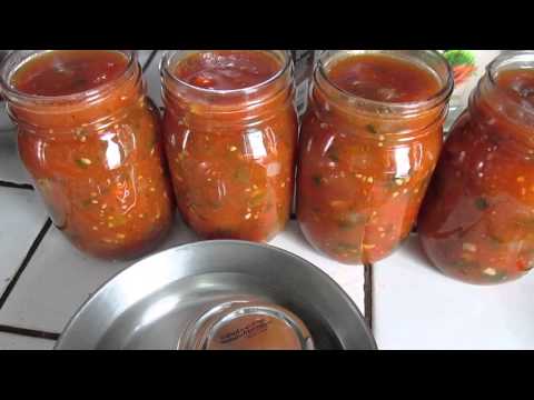 How To Make Yummy Salsa! For Canning or Freezing (2 Recipes to Choose From)