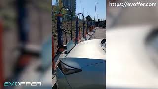 CCS2 to CHAdeMO DC Adapter | Europe Field-Test with Nissan Leaf and Mitsubishi Outlander | EVOffer