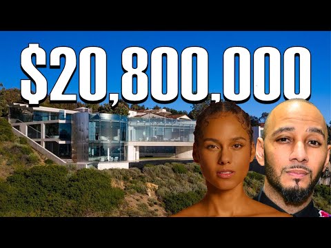 Alicia Keys and Swizz Beatz La Jolla, CA Architectural Digest Home Review | Celebrity Home Shopping