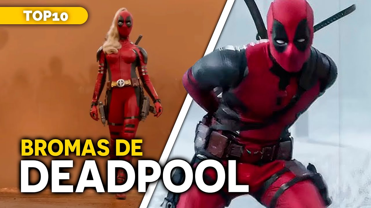 TOP 10 VECES QUE DEADPOOL SE RIÓ DE LA CULTURA POP | TOP10 #40