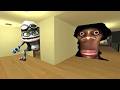 AUUGHH VS CRAZY FROG NEXTBOT GMOD.#garrysmod #escapethegarry