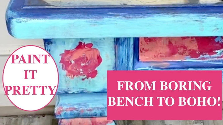 How to Transform a Bench from Boring-to-BOHO and a...