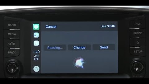 Apple CarPlay: Text Messaging