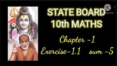 TN(samacheer kalvi) 10th maths chapter-1, EXERCISE-1.1 (sum-5) Relation and Function.