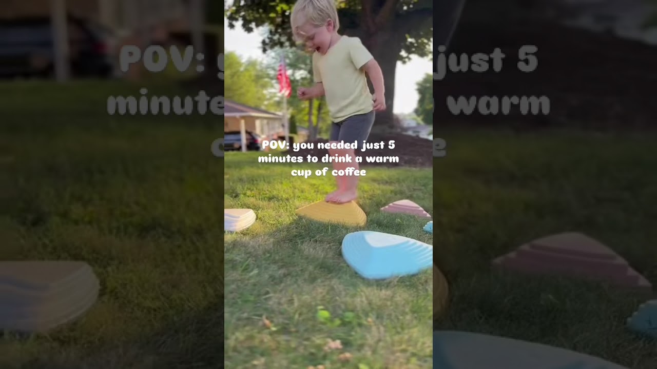 BEST PLAY STEPPING STONES| Toddler Activity | Everett & Avery Co 