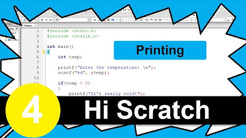 C Tutorial #4 - Hello World from Scratch