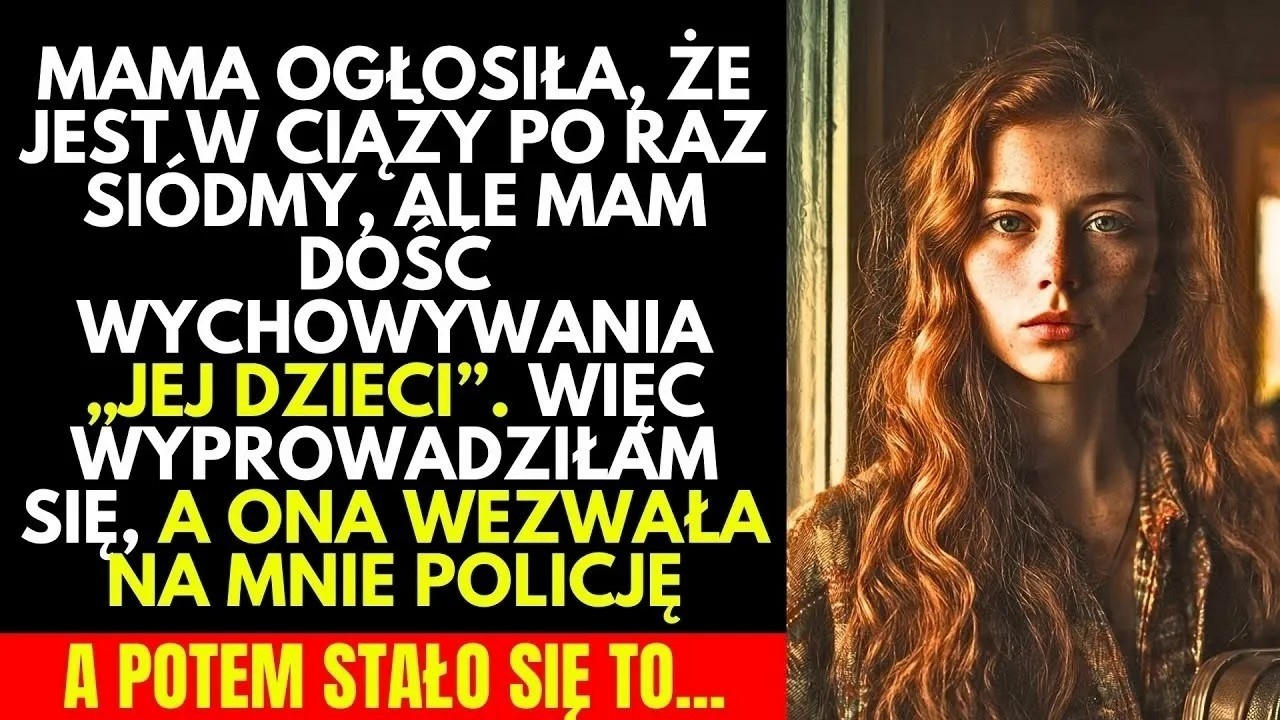 Jag var tjugoett och bodde fortfarande hemma när mamma en kväll sa att jag måste tacka nej till drömjobbet i Warszawa. "Någon måste ta hand om det nya barnet", sa hon, som om mitt liv inte betydde...