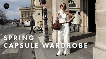 Parisian Guide to Chic Spring Capsule Wardrobe Essentials | Parisian Vibe