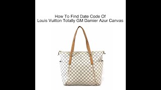 Glampot - 7089-35 L V Totally MM Damier Ebene Tote Date code