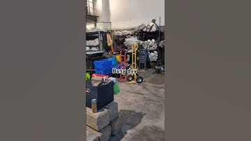 Busy day in the warehouse getting this week