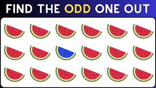 How Good Are Your Eyes # l Find The Odd Emoji Out l Emoji Puzzle Quiz