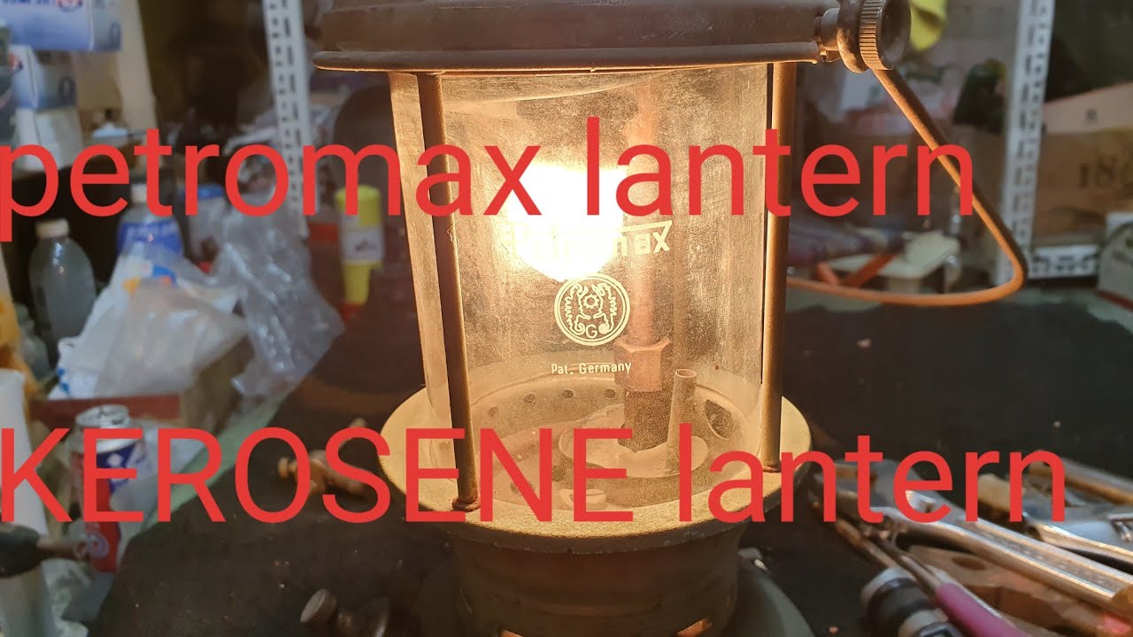 Petromax 821  .250cp KEROSENE lantern repair 페트로막스 석유랜턴 정비및 사용법