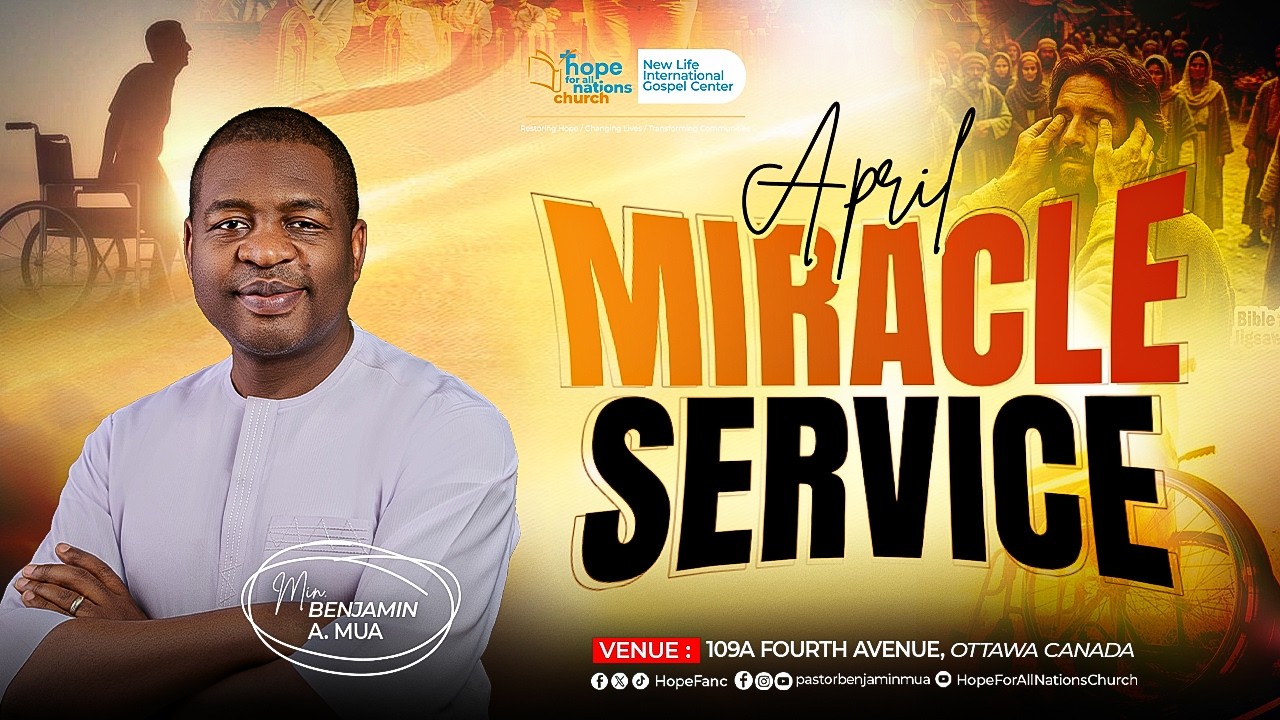 April Miracle Service - April 26, 2026 - Benjamin Mua