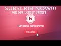Subscrib now for our latest updates  ruthmezmurwengel channel 2019