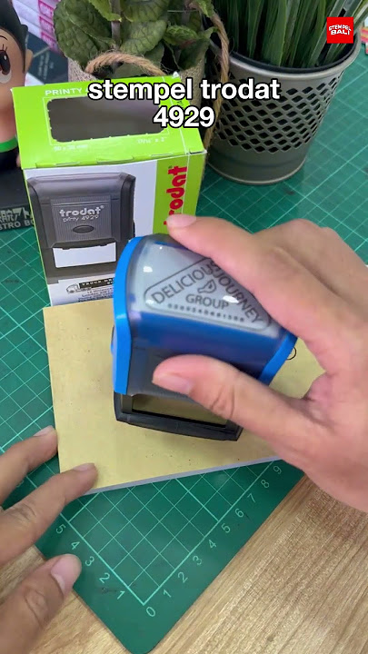 🔴 STEMPEL LOGO PERUSAHAAN – TRODAT 4929 🔴