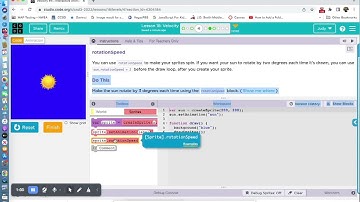 Code org Lesson 18 Level 4 in Discoveries Unit 3