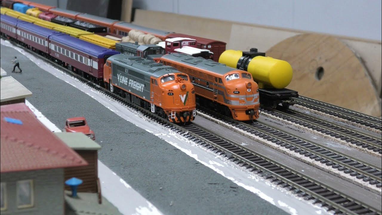 Model Trains Running at The Corio Model Railway Club 26/8/2023. YouTube