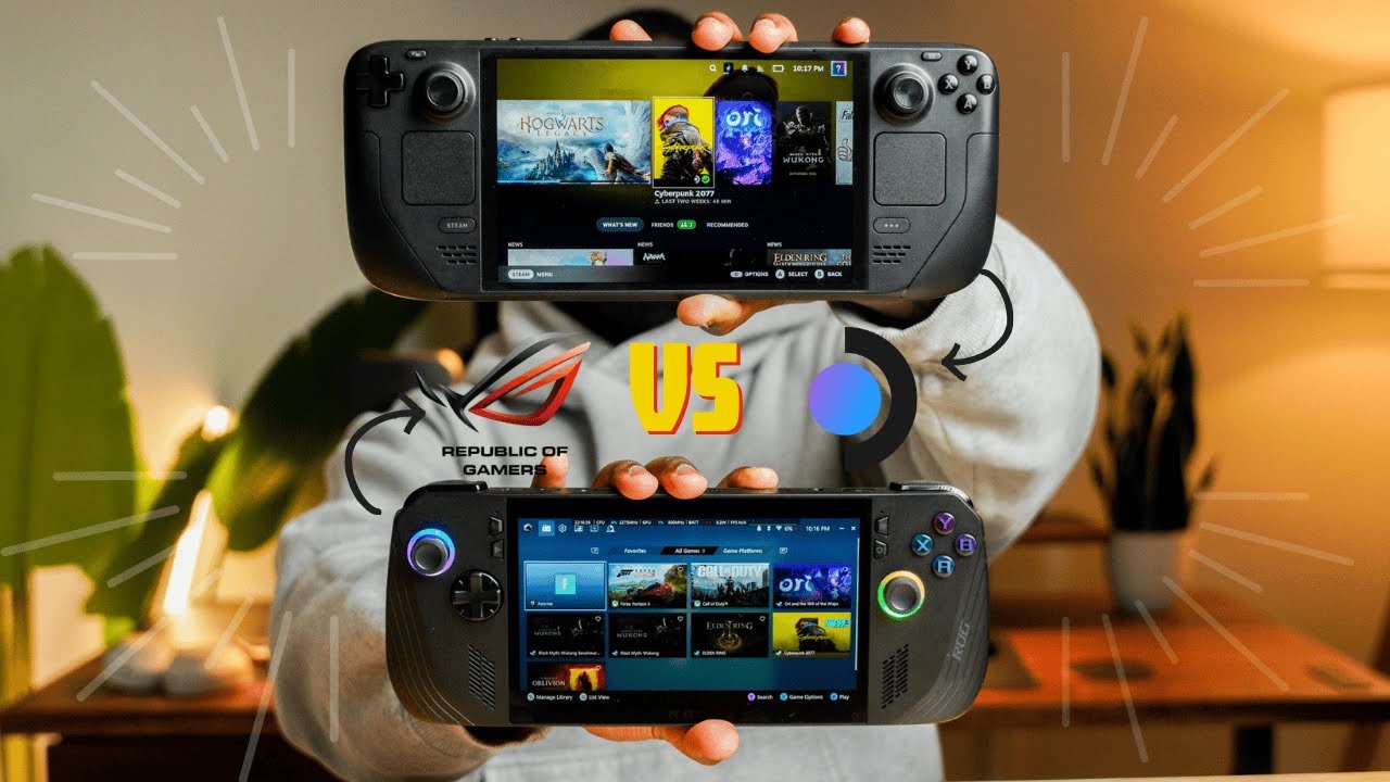 The ULTIMATE Gaming Handheld Comparison – Steam Deck OLED vs ROG Ally X ...