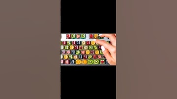 Fruit jelly keyboard typing  #shorts #ai #asmr #keyboard