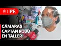 Roban máquinas, mercadería y dinero de taller en Gamarra | Primera Edición (HOY)