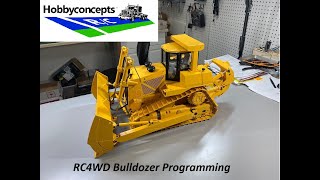 1/14 RC Hydraulic Bulldozer Earth Dozer DXR2 RC4WD - Installing Lights & Sound