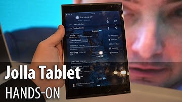 Jolla Tablet Hands-On video - Tablet-News.com