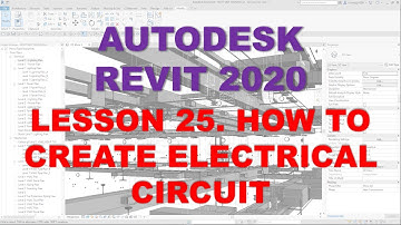 REVIT MEP 2020 - STEP BY STEP TUTORIAL 25 - HOW TO CREATE ELECTRICAL CIRCUIT
