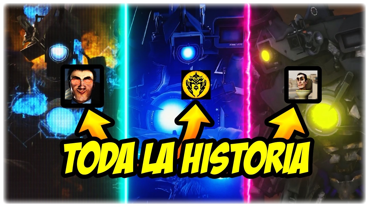 Toda la HISTORIA Sobre TODOS Los CAMERAMAN TITANES Del Skibidi Verse