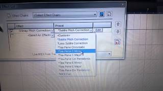 How to use normal autotune in Mixcraft 6.1