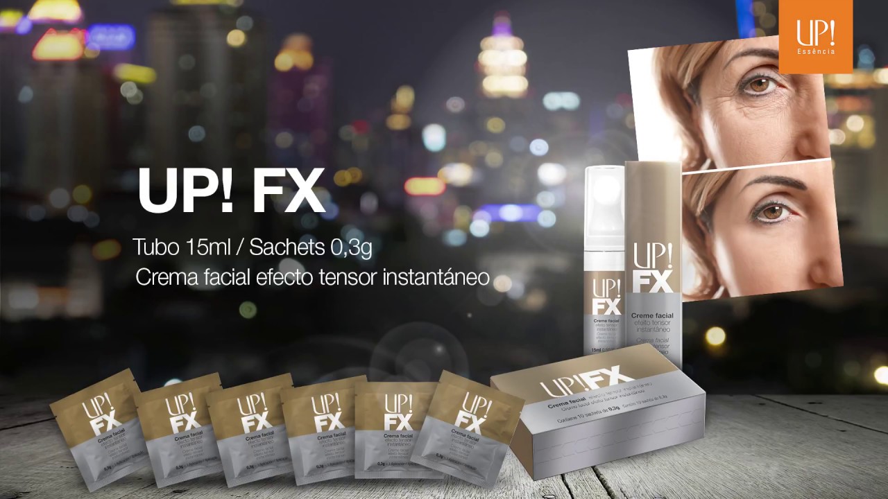 Crema Facial Efecto Tensor UP! FX | UP! Essência - YouTube