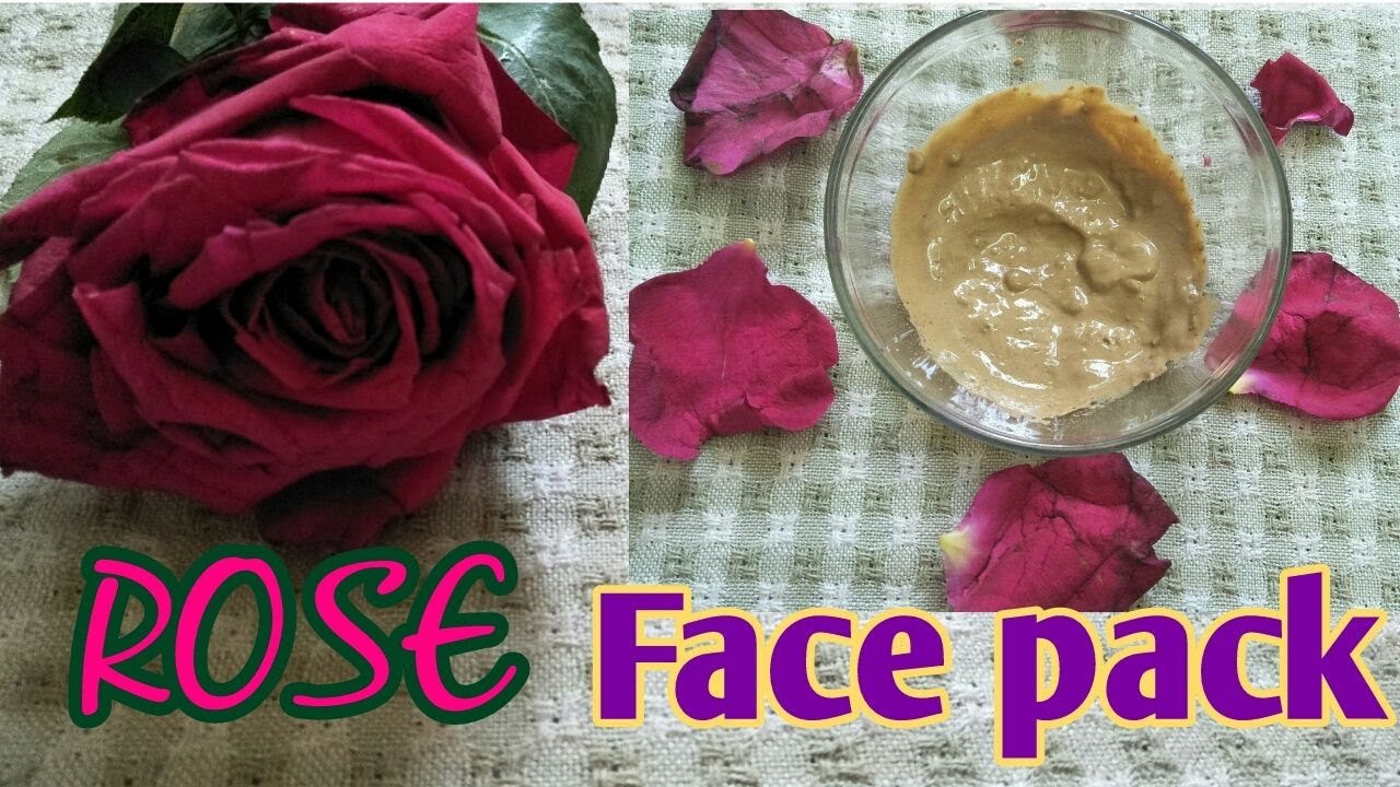 🌹Rose flower face pack🌹 बनाने की विधि How to Get glowing Bright Fair