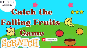 Catch the Falling Fruit Game in Scratch | Easy Scratch Game Tutorial by Kodex Academy