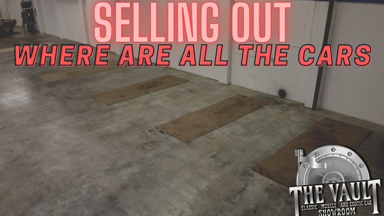 Selling our WHOLE SHOWROOM?! | The Vault sells everything... What's next??
