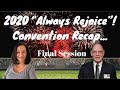 Jehovah’s Witness Convention Recap, Sunday Afternoon, Final Session  #AlwaysRejoice, #Jehovah, #exjw