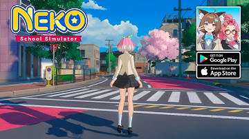Neko School Simulator - Open World Gameplay (Android/iOS)