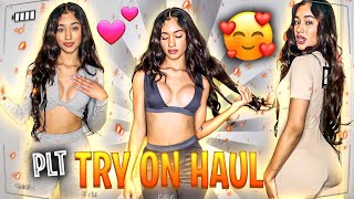 COMFY TRY-ON HAUL WITH PRETTYLITTLETHING! FT. MY NEW BABIES :)