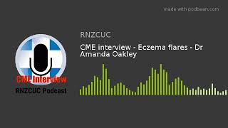 CME interview - Eczema flares - Dr Amanda Oakley