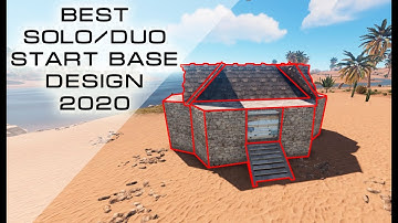 Rust Base Design 2020 - Best Solo/Duo Rust Start Base Building