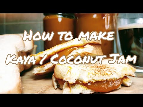 Easy Homemade Jam: How to make Kaya / Coconut Jam