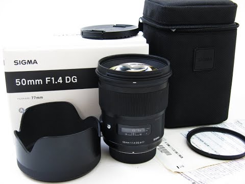 SIGMA Art 50mm F1.4 DG HSM (ニコンAF用) - YouTube
