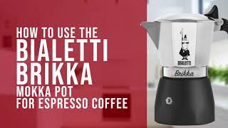 Brikka Induction Moka Pot (Demo) - Airabica Roasters