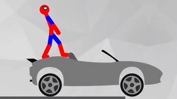 Stickman Destruction 3 Heroes Spiderman Walkthrough Part 7 / Android Gameplay HD