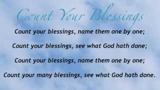 Count Your Blessings (Baptist Hymnal #644) chords