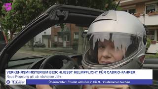 Verkehrsministerium beschließt Helmpflicht für Cabriofahrer (Postillon TELEvision | Folge 17)