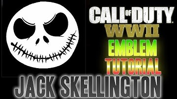 Jack Skellington ( The Nighmare Before Christmas ) - COD WW2 WWII ( EASY ) Emblem Tutorial