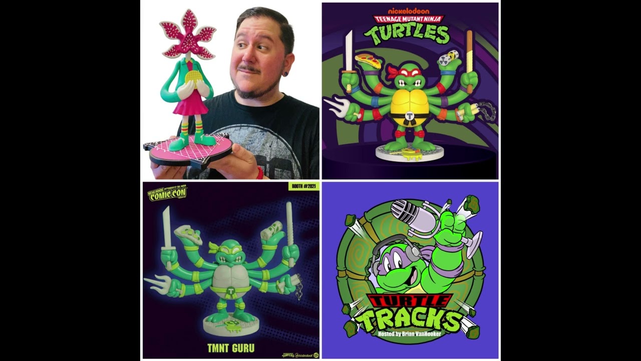 Turtle Tracks Podcast — Ep.130: Chogrin — Artist and Toy Designer of Kidrobot's TMNT Guru