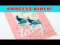 Scrapbooking Process: A Clean and Simple Page