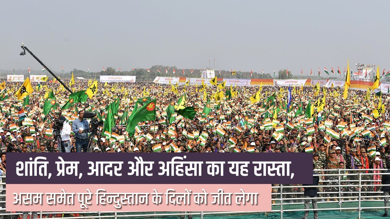 No problem can ever be solved using violent means: PM Modi