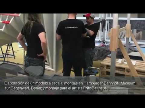 Taller de manejo de obras de Arte | Guías para montaje de obras tridimensionales Taller de manejo de obras de Arte | Guías para montaje de obras tridimensionales